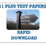 Free Test papers for 11+ exams