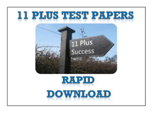 Free Test papers for 11+ exams