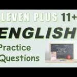 English 11+ Practice Questions