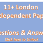 London Independent 11+ Papers